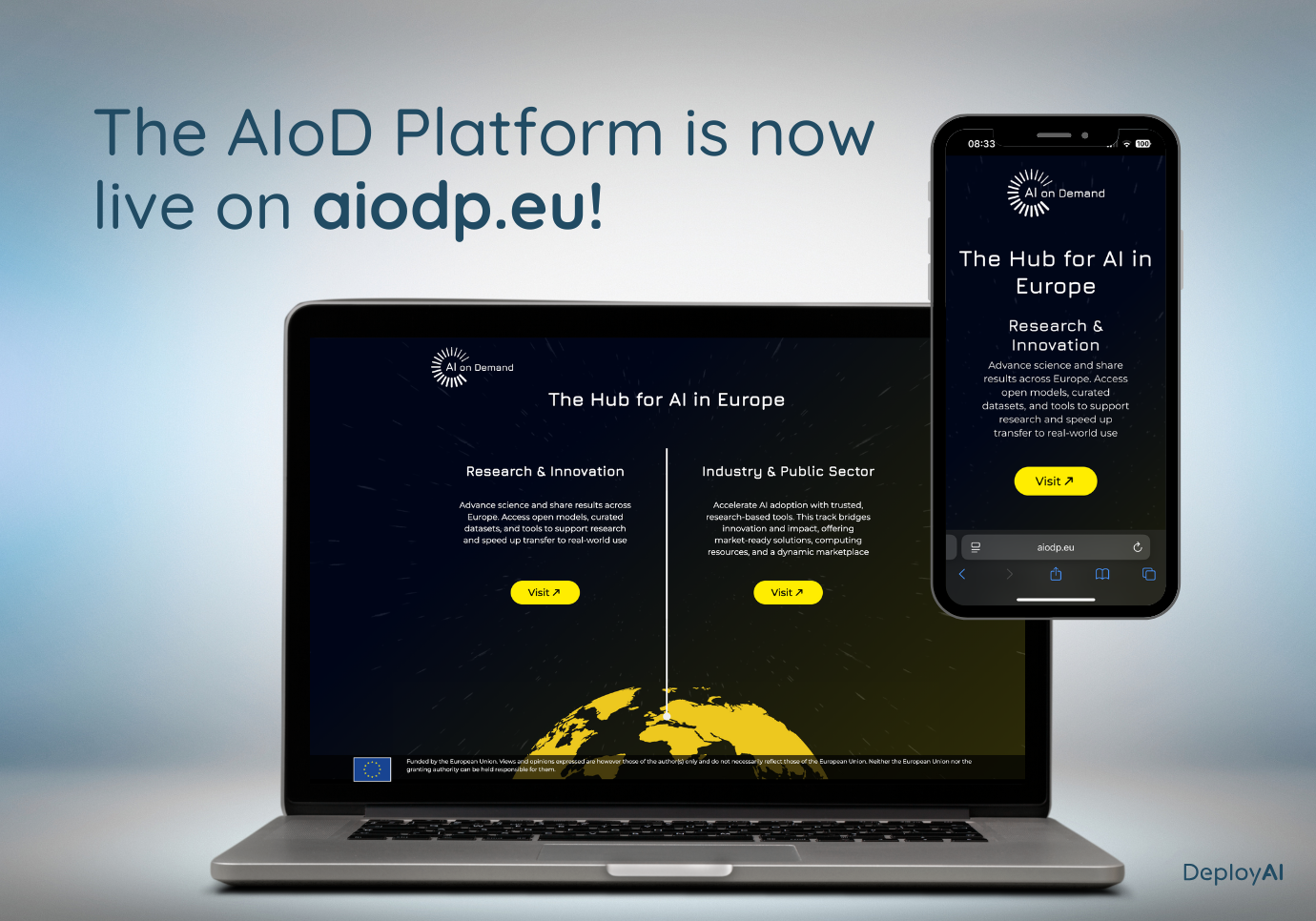 AIODP Launch Visual AI-on-Demand-Plattform